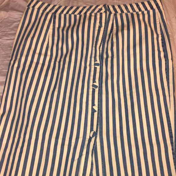 FOREVER 21 - striped pencil skirt - Picture 1 of 4